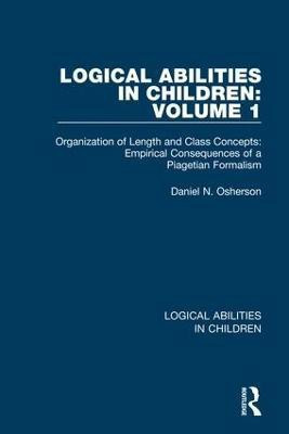 Logical Abilities in Children: Volume 1(English, Hardcover, Osherson Daniel N.)