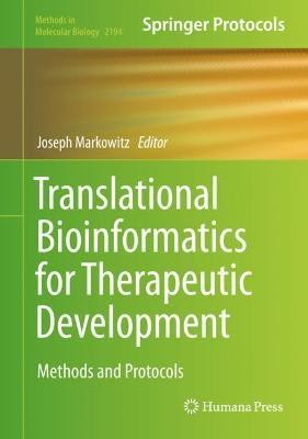 Translational Bioinformatics for Therapeutic Development(English, Hardcover, unknown)