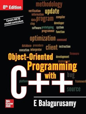Programming with C++ 8ED ( USED - GOOD )Object Oriented(Paperback, E Balagurusamy)