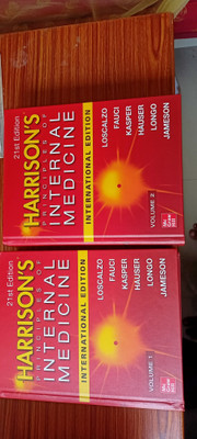 Harrison's principles of internal medicine 
21st edition(Hardcover, Loscalzo Fauci)