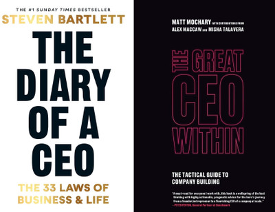 The diary of a ceo + The great ceo within(Paperback, Steven bartlett +Matt Mochary)