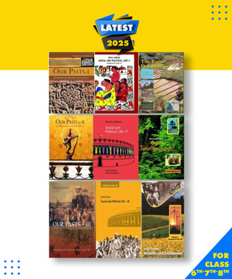 Ncert Textbooks for class 6,7,8 History, Geography and polity 9 Book Paperback, Team Ncert|New Latest Edition For 2025-2026(Paperback, Team Ncert)