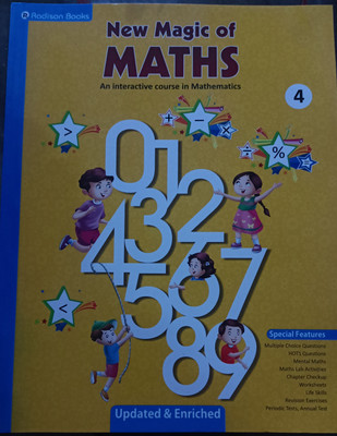 New magic of maths 4(Paperback, Manju goel)