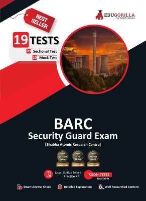 BARC Security Guard Recruitment Exam  - 2023 (English Edition) - 10 Full Length Mock Tests and 9 Sectional Tests (Solved MCQ Questions) with Free Access To Online Tests(English, Paperback, Edugorilla Prep Experts)