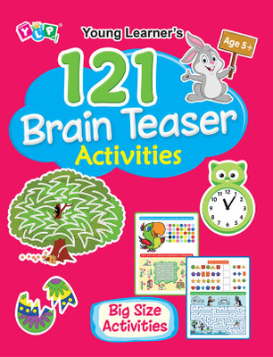 121 Brain Teaser Activities(Paperback, Young Learner Editorial Team)
