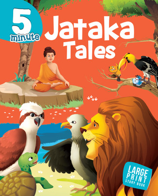 5 Minute Jataka Tales : Large Print(English, Paperback, Om Books Editorial Team)