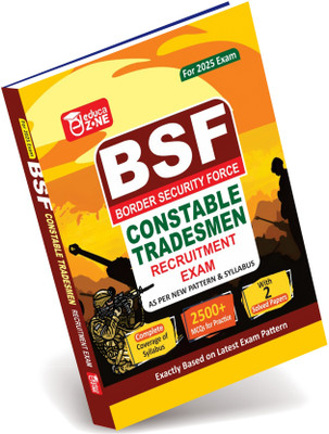 BSF Constable Tradesmen Recruitment Exam Complete Study Guide Book(Paperback, EDUCAZONE PANEL OF EXPERTS)