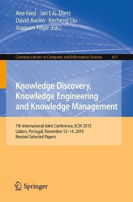 Knowledge Discovery, Knowledge Engineering and Knowledge Management(English, Paperback, unknown)