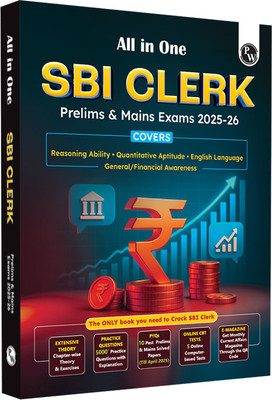Pw All in One for Sbi Clerk Exam 2025(English, Hardcover, unknown)
