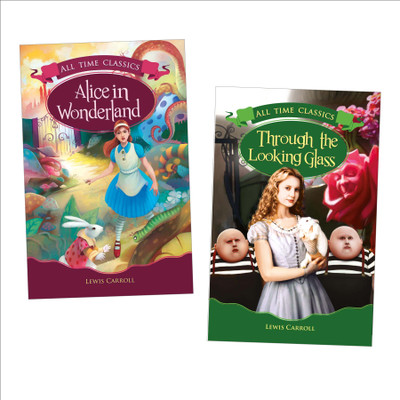 Best of Lewis Carroll | Alice's Adventures in Wonderland, Through the Looking-Glass | Set of 2 Books(Paperback, Pinwheel Books)