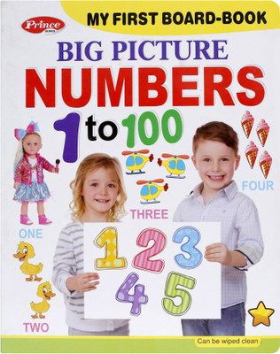 My First Numbers Board Book: A Fun and Colorful Journey for Toddlers to Learn Counting from 1 to 100 with Vibrant Illustrations and Kid-Friendly Design(Hardcover, AP SINHA)