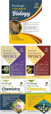 Combo of 3 (Pradeep’s A Text Book of Biology+ New Course Chemistry + Fundamental physics for Class 12 (Vol. 1 & 2) - Examination 2024/25(Paperback, Pradeep) Combo of 3 (Pradeep’s A Text Book of Biology+ New Course Chemistry + Fundamental physics for Class 12 (Vol. 1 & 2) - Examination 2024/25(Paperback, Pradeep)