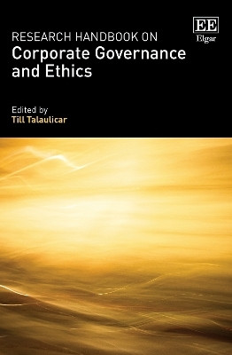 Research Handbook on Corporate Governance and Ethics(English, Paperback, unknown)