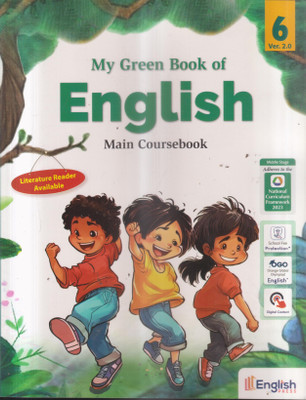 MY GREEN BOOK OF ENGLISH MAIN COURSEBOOK VER 2.0 -6(Paperback, JYOTI BHALLA)