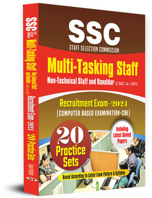 SSC Staff Selection Commission Multi-Tasking Staff Non-Technical Staff And Haveldar (CBIC & CBN) Recruitment Exam-2024 (Computer Based Examination-CBE) 20 Practice Sets(Paperback, Team Prabhat)
