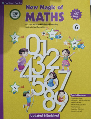 New Magic of Maths 6(Paperback, Manju Goel)