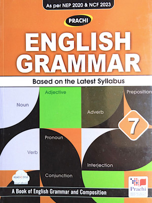 PRACHI ENGLISH GRAMMAR FOR CLASS 7(Paperback, DR. SHIKHA TYAGI, DR. D.K. SHARMA)