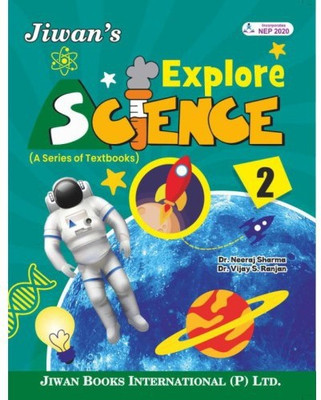 Jiwan's Explore Science is a creative tools that aims at developing a lifelong relationship of the learner with the subject. The series is a step towards exploration and satisfaction of the learner's curiosity. Planned as an easy to follow textbook, the series works in compliance with the prescribed Jiwan's Explore Science is a creative tools that aims at developing a lifelong relationship of the learner with the subject. The series is a step towards exploration and satisfaction of the learner's curiosity. Planned as an easy to follow textbook, the series works in compliance with the prescribed