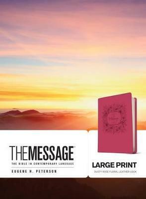 The Message Large Print(English, Leather / fine binding, Peterson Eugene H.)