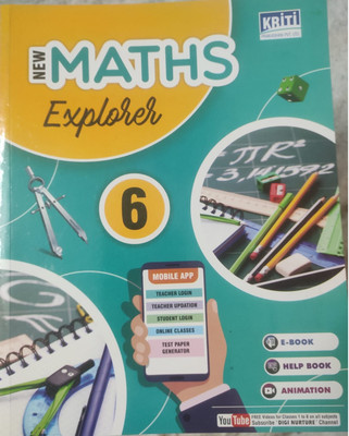 New Maths Explorer 6 (Kriti Prakashan)(Paperback, Lawrence D'Souza)