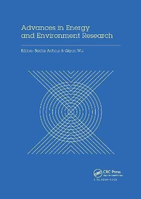 Advances in Energy and Environment Research(English, Paperback, unknown)