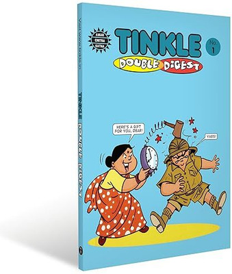 Tinkle Double Digest No. 1 | Fun-Filled Storybook for Kids | Illustrated Comic Book for Ages 3+ | Amusing Adventures and Learning | Tinkle Collection(English, Paperback, Amar Chitra Katha) Tinkle Double Digest No. 1 | Fun-Filled Storybook for Kids | Illustrated Comic Book for Ages 3+ | Amusing Adventures and Learning | Tinkle Collection(English, Paperback, Amar Chitra Katha)