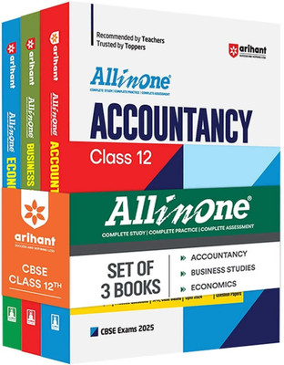 All in One Class 12th Accountancy, Business Statics, Economics, for Cb(English, Hardcover, unknown)