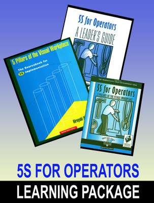 5S for Operators Learning Package(Hardcover, Hiroyuki Hirano, Productivity Press Development Team)