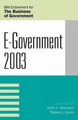 E-Government 2003(English, Paperback, unknown)