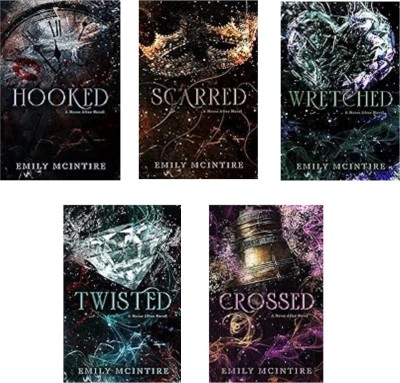 Hooked + Scarred + Wretched + Twisted + Crossed (Never After Series)(Paperback, Emily McIntire)