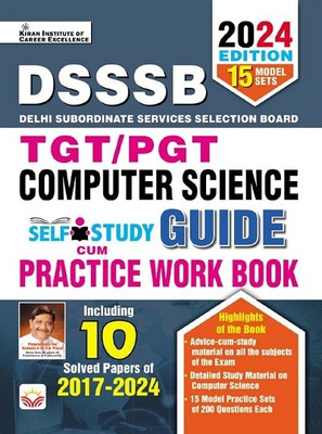 Dsssb Tgt/Pgt Computer Science Self Study Guide Practice Work Book (English Medium)(4957)(Hindi, Hardcover, unknown)