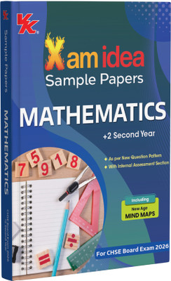 Xamidea Class 12 Sample Papers Mathematics | +2 Second Year | CHSE Board Exam 2026 | New Age Mind Maps | As per New Question Pattern | With Internal Assessment Section(English, Hardcover, unknown)