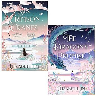 Six Crimson Cranes Series 2 Books Collection Set By Elizabeth Lim (Six Crimson Cranes, The Dragon's Promise)(Paperback, Elizabeth Lim)