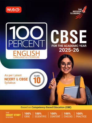 MTG CBSE Class-10 100 Percent English Language & Literature For 2025-26 exam | As Per Latest NCERT & CBSE Syllabus | Chapter-Wise Question Bank, Theory, Diagrams Available All in One Book(English, Hardcover, MTG Editorial Board)