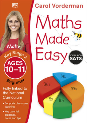 Maths Made Easy: Beginner, Ages 10-11 (Key Stage 2)(English, Paperback, Vorderman Carol)