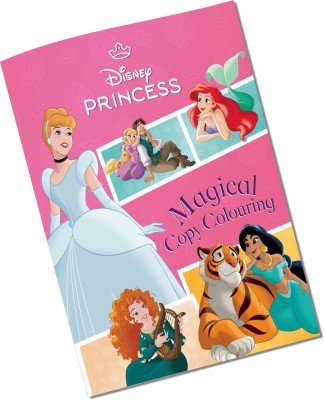 Disney Princess Magical Copy Colouring | Activity and Copy Colouring Books for Kids(Paperback, Parragon)