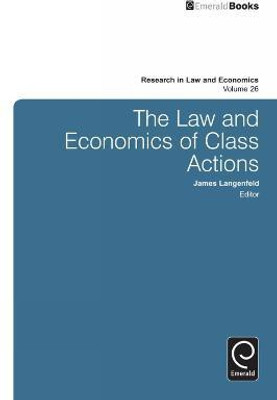 The Law and Economics of Class Actions(English, Hardcover, unknown)