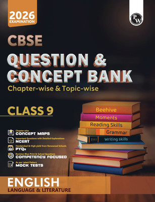 Pw Cbse Class 9 Question and Concept Bank English(English, Hardcover, unknown)