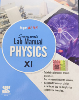 Saraswati Lab Manual Physics 11 (Hardbound)(English, Hardcover, unknown)