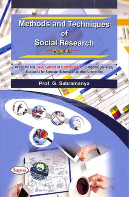 Methods & Techniques of Social Research Paper 7 for 6 Sem Ba : Bu(Paperback, G Subramanya)
