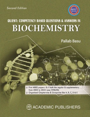 QUEST : A COMPETENCY BASED QUESTIONS & ANSWERS IN BIOCHEMISTRY(Paperback, PALLAB BASU)