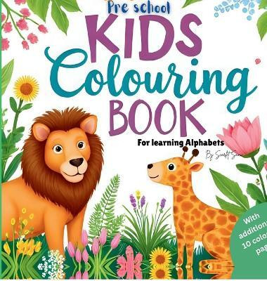 Preschool kids colouring book(English, Hardcover, Scarlet Snow)