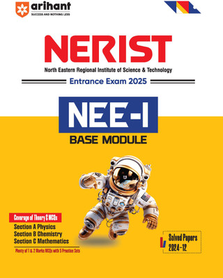 Arihant NERIST EXAM GUIDE FOR 2025 ENTRANCE EXAM I NERIST PREPARATION BOOK WITH COVERAGE OF THEORY & MCQs AS PER EXAM PATTERN I REVISED FOR NEE-I 2025 EXAM(Paperback, Rumi Goswami, Virendra Singh , Purnima Sharma) Arihant NERIST EXAM GUIDE FOR 2025 ENTRANCE EXAM I NERIST PREPARATION BOOK WITH COVERAGE OF THEORY & MCQs AS PER EXAM PATTERN I REVISED FOR NEE-I 2025 EXAM(Paperback, Rumi Goswami, Virendra Singh , Purnima Sharma)