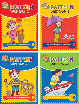 Pencil Control - Pattern Writing Practice books for kids ( set of 4 books)(Paperback, Om Books Editorial Team)