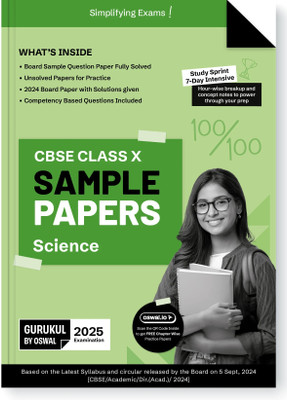 Gurukul by Oswal Science Sample Question Papers Cbse Class 10 Exam 2025(English, Paperback, unknown)