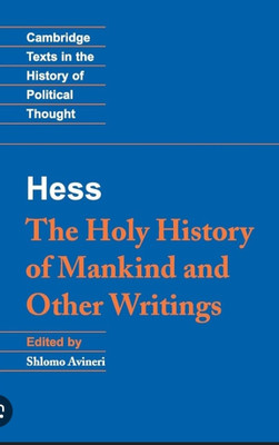 Moses Hess: The Holy History of Mankind and Other Writings(English, Electronic book text, Hess Moses)