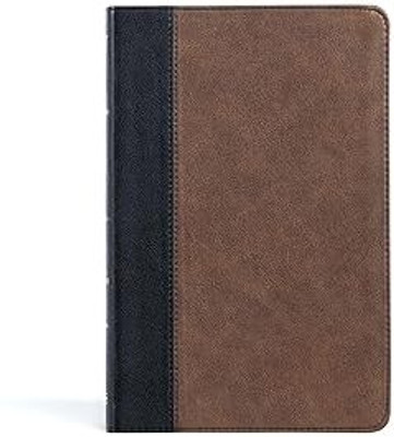 KJV Thinline Bible, Black/Brown LeatherTouch(English, Leather / fine binding, unknown)
