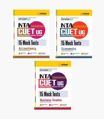 Arihant Nta Cuet Ug 15 Mocks Test for Section 2 Commerce Domain Accountacy, Economics & Bussiness Studiescuet 2025 (Editioni)(English, Hardcover, unknown)
