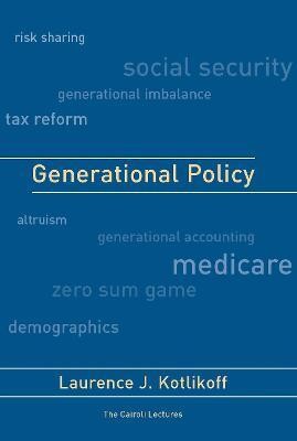 Generational Policy(English, Hardcover, Kotlikoff Laurence J.)