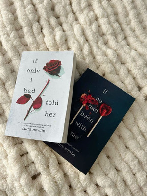 if he had been with me book and if only i could tell her book(Paperback, Laura Nowlin Gina Rogers Tantor Audio)